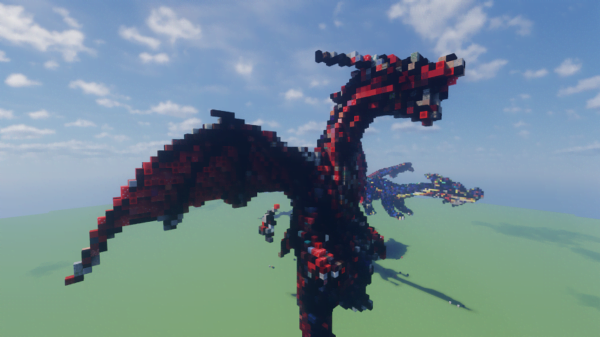 Minecraft dragon