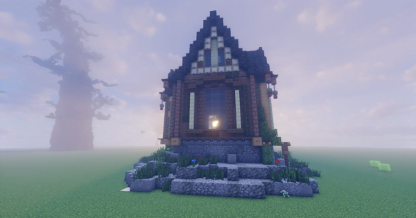 Minecraft Acacia House