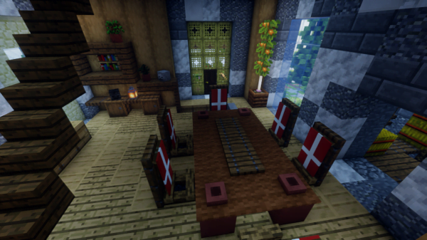 Minecraft medieval house idea