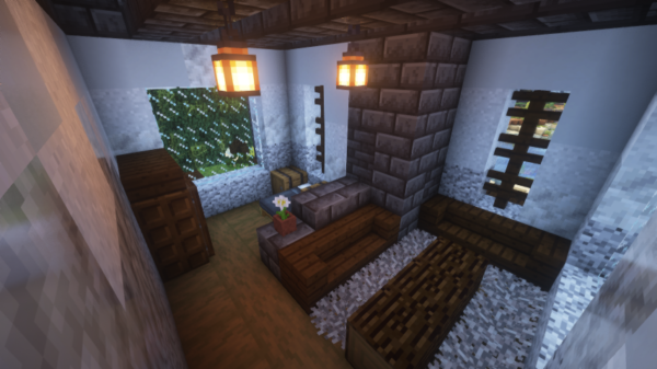 Minecraft survival medieval house