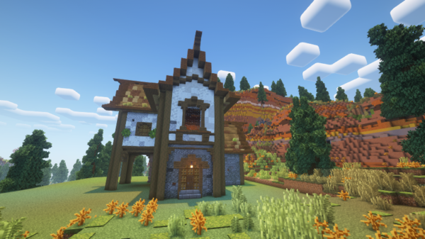 Minecraft survival Medieval House