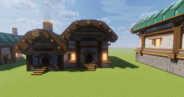 Minecraft Hub House