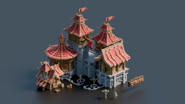 Minecraft hub assets