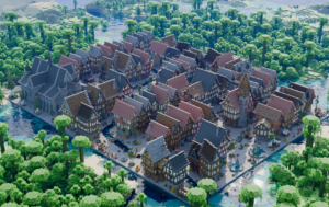 Assets Minecraft Medieval Town