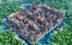 Assets Minecraft Medieval Town