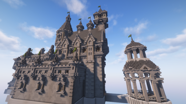 Minecraft medieval castle