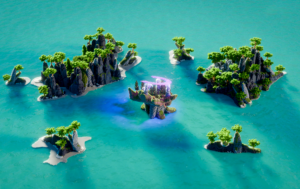 World painter minecraft sea islands