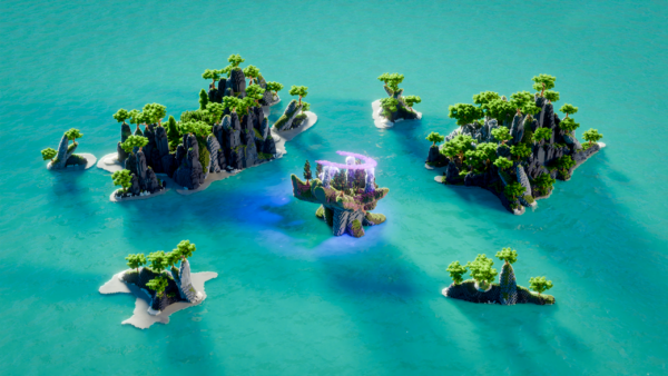 World painter minecraft sea islands