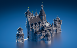 Minecraft medieval castle